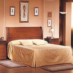 Кровать Vicent Montoro с одним изголовьем от спальни Висент Монторо модель 9. Варианты ширины матраца: 140, 160, 180 см.