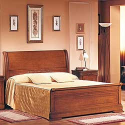 Кровать Vicent Montoro с двумя спинками от спальни Висент Монторо модель 9. Варианты ширины матраца: 140, 160, 180 см.