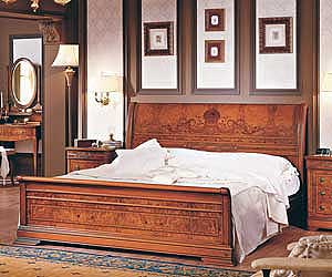 Кровать Vicent Montoro модель 3981 (180 см), 3971 (160 см), 3910 (140 см) - спальня Висент Монторо модель 39