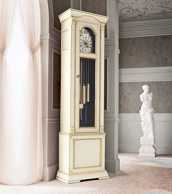 Часы витринные Palazzo Ducale Prama Bakokko 71BO17 bianco цвет белый ширина 61 см Часы витринные Palazzo Ducale Prama Bakokko 71BO17 bianco цвет белый ширина 61 см