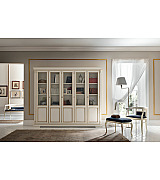 Книжный шкаф 5 дверный Palazzo Ducale Prama Bakokko 71BO05LB bianco цвет белый Книжный шкаф 5 дверный Palazzo Ducale Prama Bakokko 71BO05LB bianco цвет белый