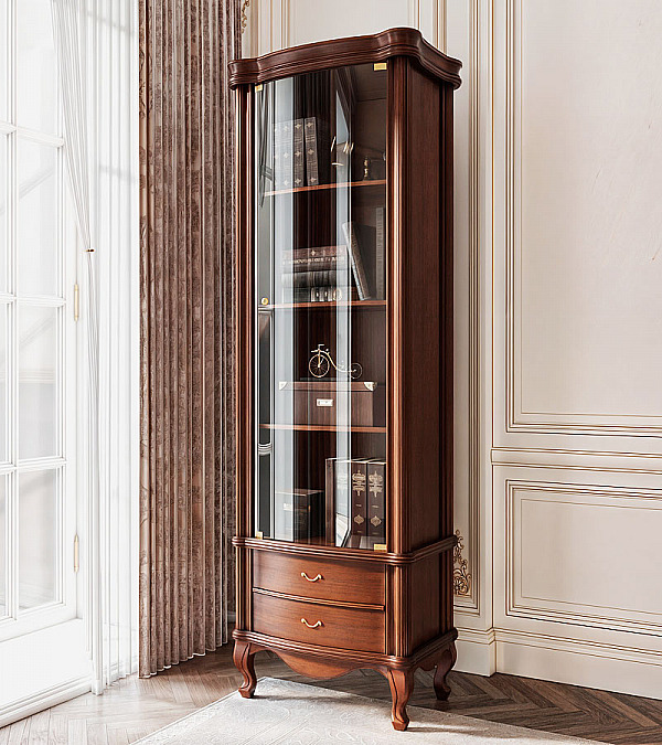 Книжный шкаф Disemobel 971 cerezo-5 цвет вишня Книжный шкаф Disemobel 971 cerezo-5 цвет вишня
