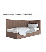 Кровать угловая Vivien Beautyson подъемный механизм, ящик для белья 120 * 200 см Кровать угловая Vivien Beautyson подъемный механизм, ящик для белья 120 * 200 см