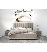 Кровать Vivien Beautyson подъемный механизм, ящик для белья 140 * 200 см