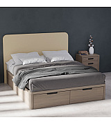 Кровать Koala Beds Drawer/Dreams 160 * 200 см цвет Roble Contorno/Beige Serie 2