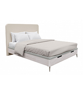 Кровать Koala Beds Nice/Dreams 160 * 200 см цвет Nordico Contorno/Beige Serie 2 Кровать Koala Beds Nice/Dreams 160 * 200 см цвет Nordico Contorno/Beige Serie 2