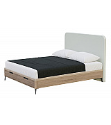 Кровать Koala Beds Nice/Dreams 160 * 200 см цвет Roble Contorno/Ceniza Serie 2 Кровать Koala Beds Nice/Dreams 160 * 200 см цвет Roble Contorno/Ceniza Serie 2