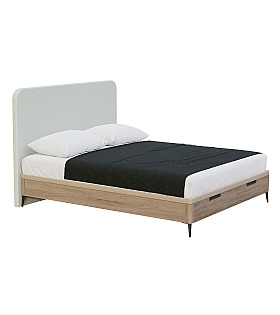 Кровать Koala Beds Nice/Dreams 160 * 200 см цвет Roble Contorno/Ceniza Serie 2 Кровать Koala Beds Nice/Dreams 160 * 200 см цвет Roble Contorno/Ceniza Serie 2