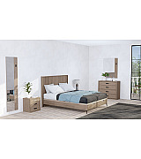 Кровать Koala Beds Nice/Kubik 160 * 200 см цвет Roble Contorno/Roble Кровать Koala Beds Nice/Kubik 160 * 200 см цвет Roble Contorno/Roble