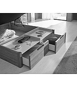Кровать Koala Beds Drawer/Dreams 160 * 200 см цвет Roble Contorno/Monolith 97 Serie 3 Кровать Koala Beds Drawer/Dreams 160 * 200 см цвет Roble Contorno/Monolith 97 Serie 3