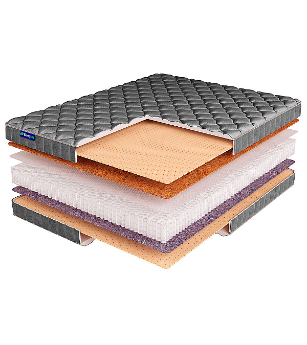 Матрас пружинный ортопедический Beautyson ROLL SPRING Mix Latex 1 S1200 LUX размер 140 * 200 см