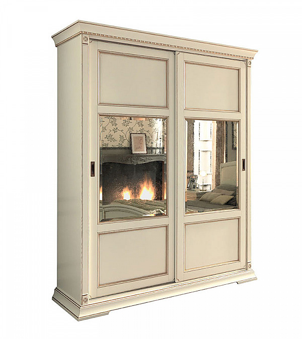 Шкаф купе 2 дверный Palazzo Ducale Prama Bakokko 71BO27AR MINI bianco цвет белый Шкаф купе 2 дверный Palazzo Ducale Prama Bakokko 71BO27AR MINI bianco цвет белый