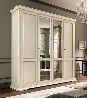 Шкаф 4 дверный Palazzo Ducale Prama Bakokko 71BO04AR bianco цвет белый Шкаф 4 дверный Palazzo Ducale Prama Bakokko 71BO04AR bianco цвет белый