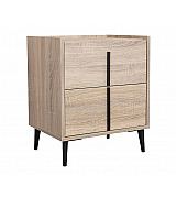 Тумба прикроватная Koala Beds Line 050 Roble/Antracita цвет дуб Тумба прикроватная Koala Beds Line 050 Roble/Antracita цвет дуб