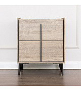 Тумба прикроватная Koala Beds Line 050 Roble/Antracita цвет дуб Тумба прикроватная Koala Beds Line 050 Roble/Antracita цвет дуб