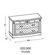 Тумба Panamar 835.000 цвет белый Тумба Panamar 835.000 цвет белый