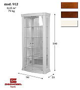 Витрина Disemobel 912 nogal-5 цвет орех