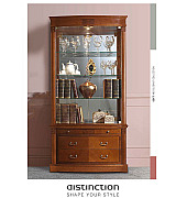 Витрина Panamar 805.001 + тумба Panamar 835.000 цвет орех, вишня Витрина Panamar 805.001 + тумба Panamar 835.000 цвет орех, вишня