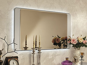 зеркало Palmari P2440 с подсветкой цвет 2 светло серый