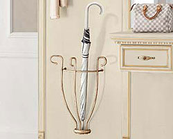 корзинка для зонтов для прихожей 71BZ92 Палаццо Дукале ясень белый с золотом фабрика Прама Италия
