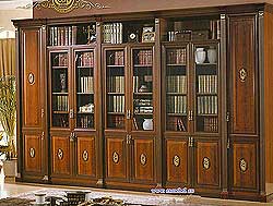 библиотека (книжный шкаф) Сицилия Люкс