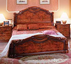 кровать шириной 160 см спальня серия 4 цвет раис фабрика Дана