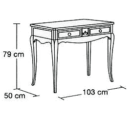 стол модель 3942 от спальни Vicent Montoro 39